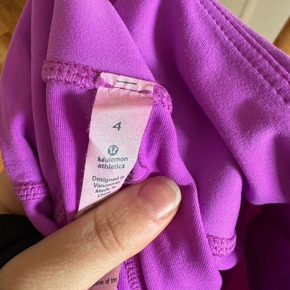 Lulu lemon leggings - lightly worn - purple - Picture 3 of 3
